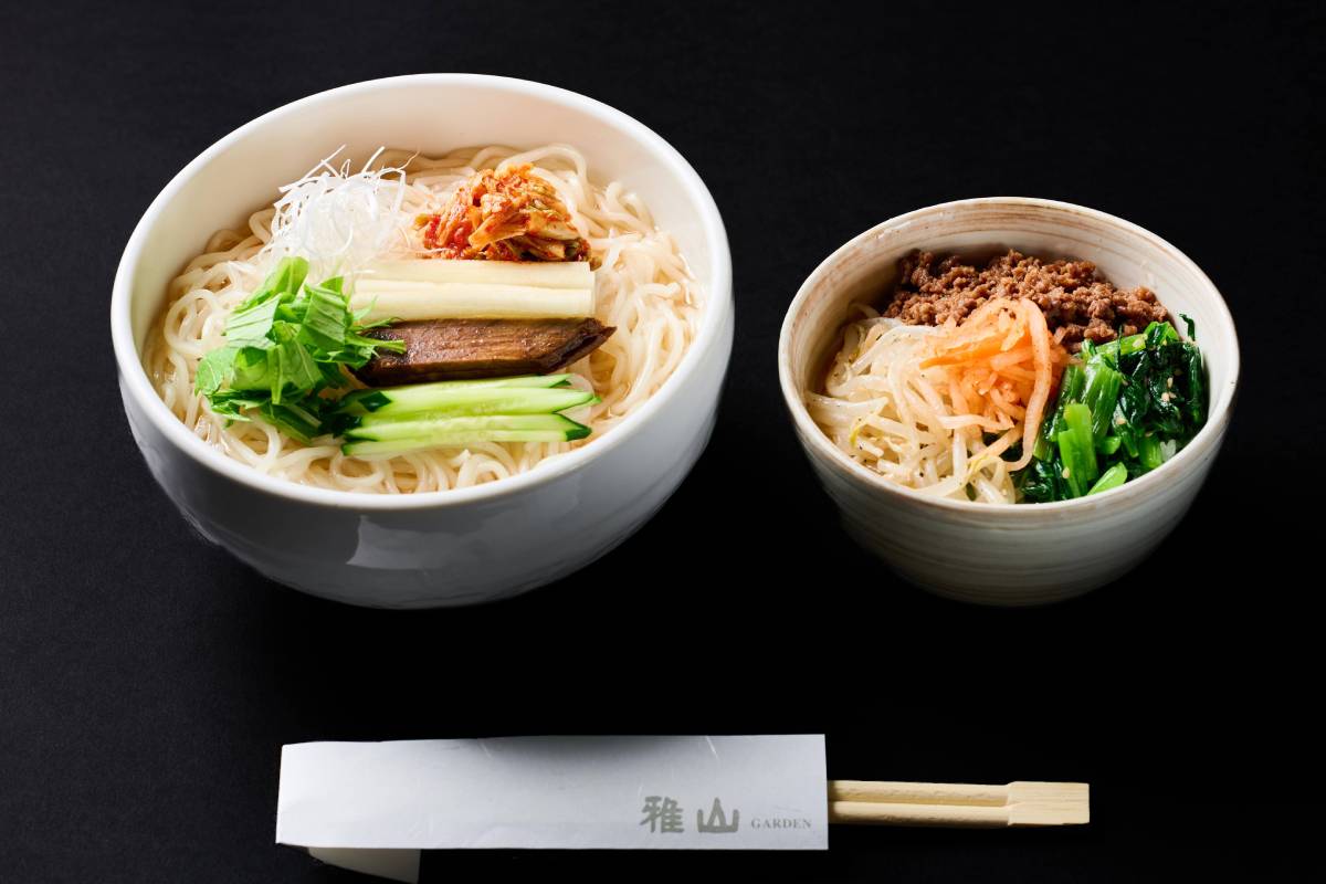 盛岡冷麺＆ミニビビンバ