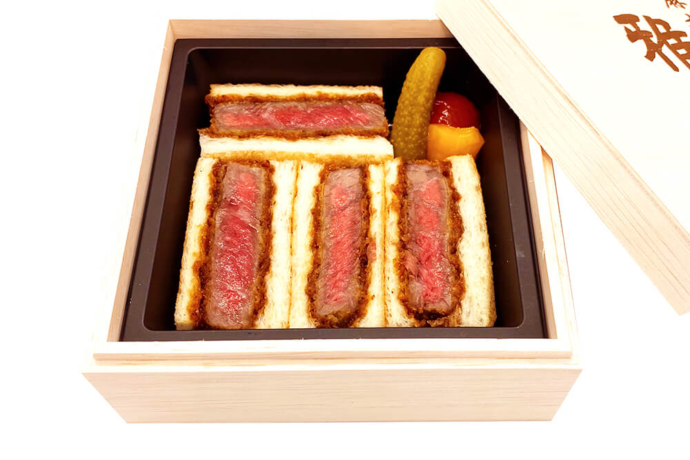 特選米沢牛カツサンドイッチ